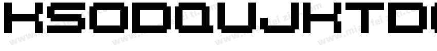 KSODQUJKTD0 20 00字体转换